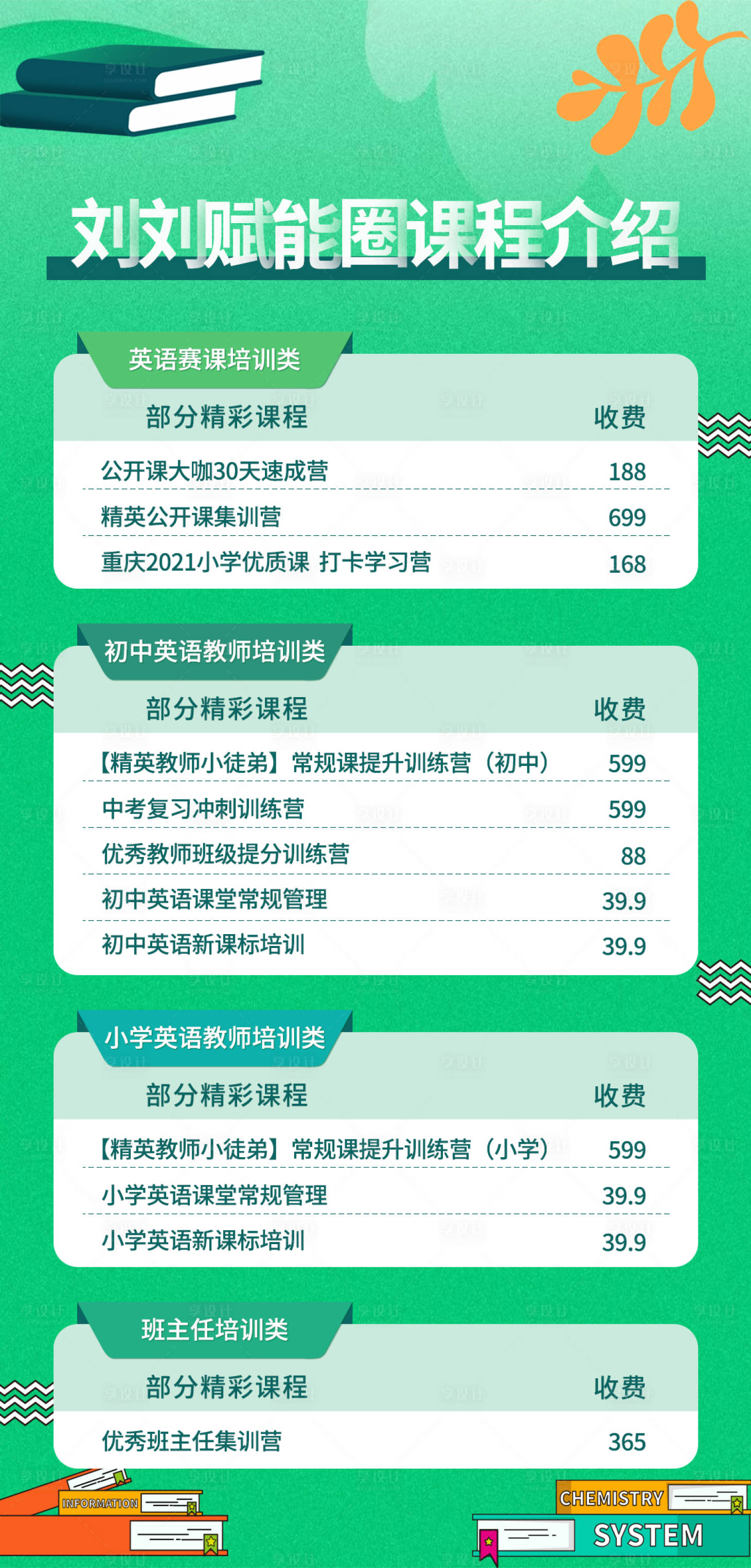 源文件下載【享設計】搜索編號：72490017061571832【教育學習強化班課程活動商務長圖】