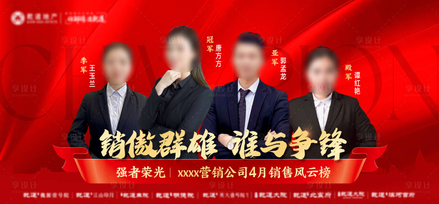 源文件下载【销冠团队展板】编号：23050016642787315