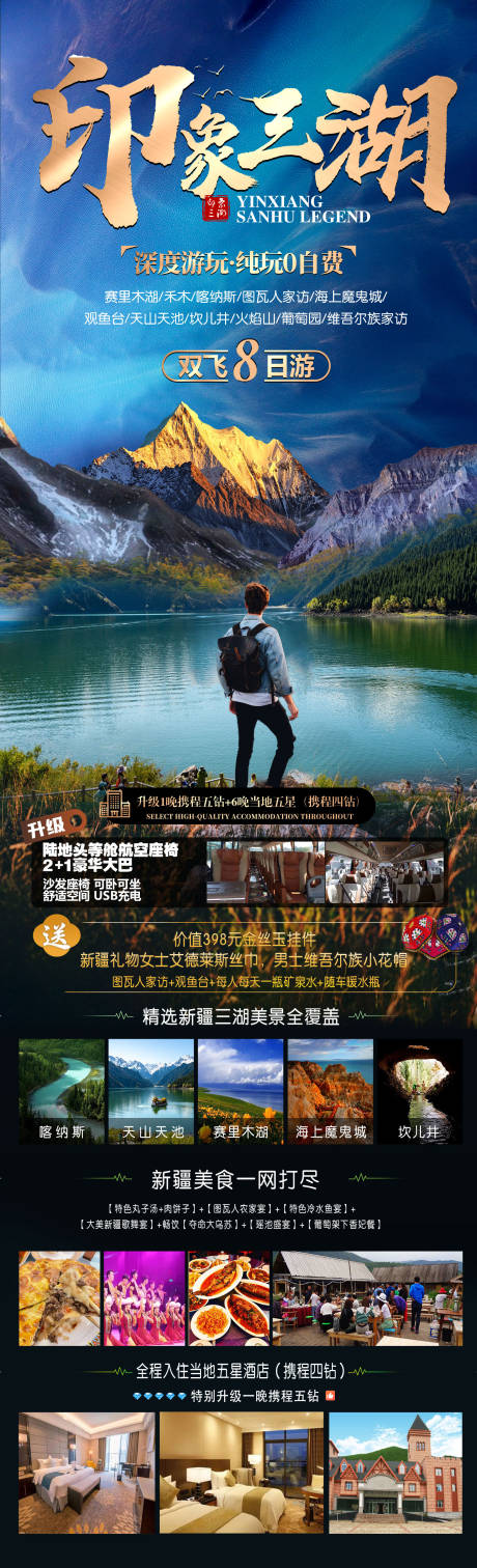 源文件下载【新疆旅游长图海报】编号：23060016546569416