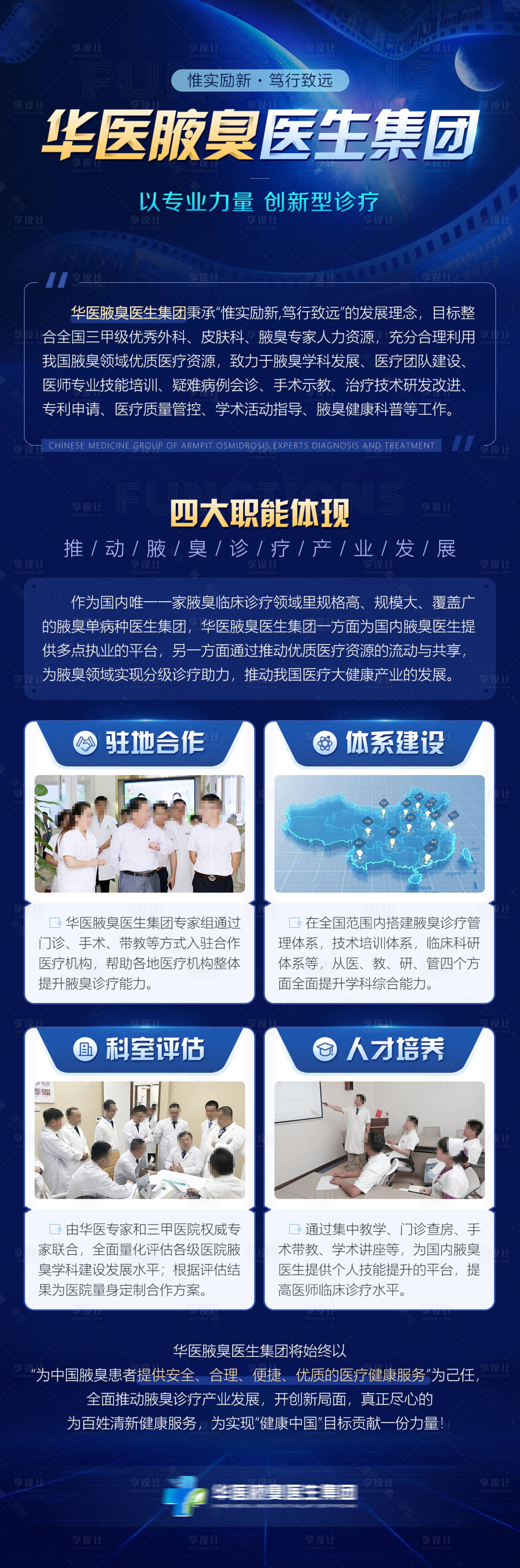 源文件下載【享設計】搜索編號：26000016868614948【醫生集團職能介紹醫療海報】
