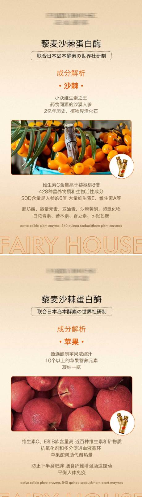 源文件下载【沙棘蛋白酶产品海报设计】编号：96010016552421136