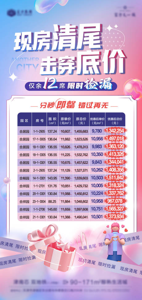源文件下载【520特价房缤纷海报】编号：96610016761926978