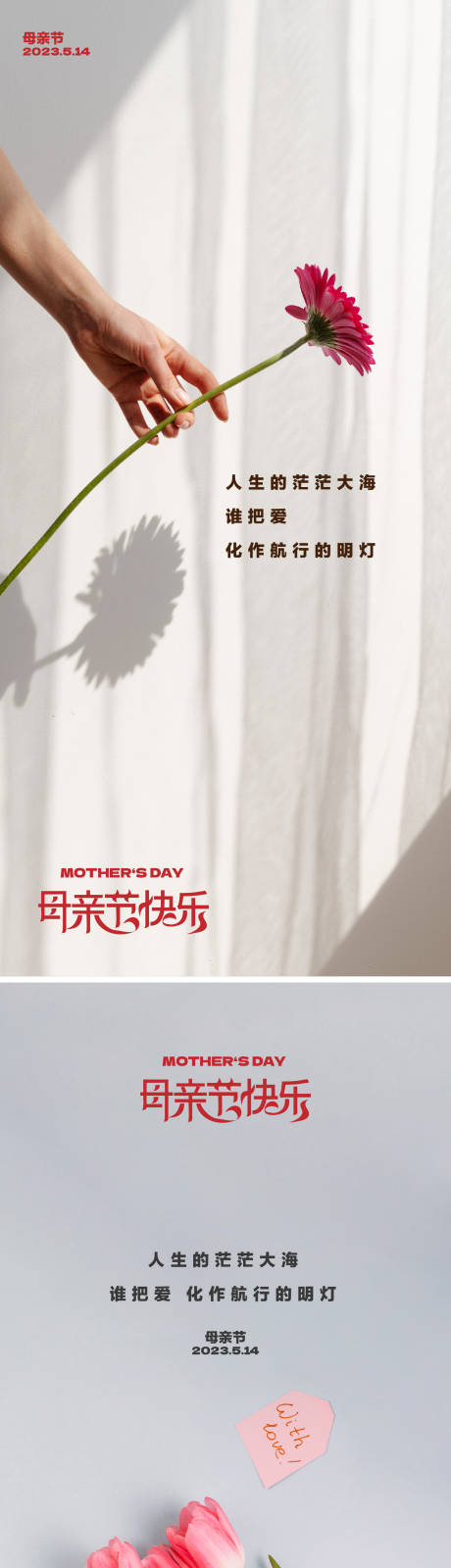编号：20230504191734966【享设计】源文件下载-母亲节鲜花系列海报