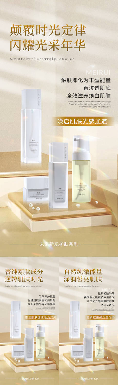 源文件下载【护肤产品系列海报】编号：14970016744775544
