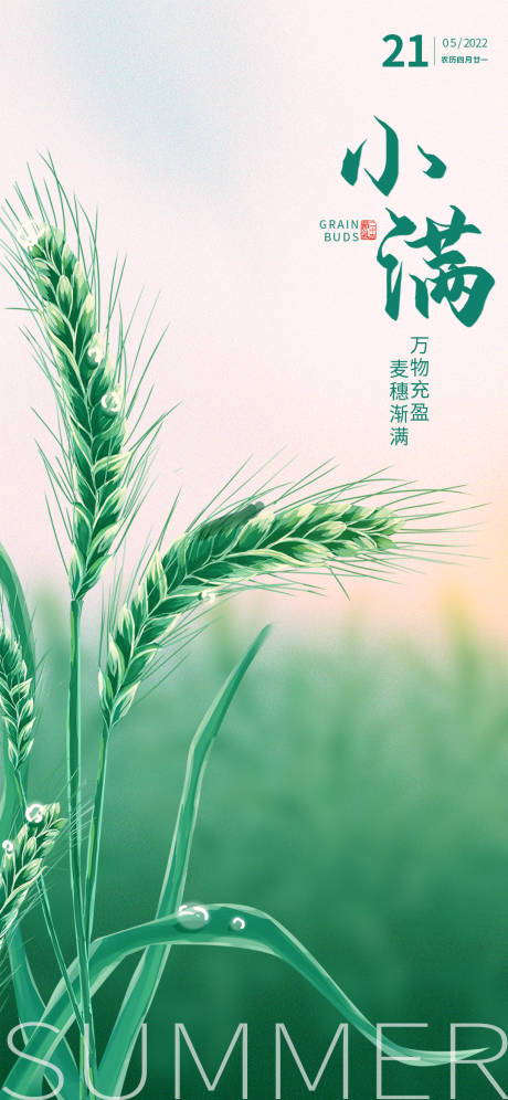 源文件下载【小满海报】编号：53630016808605027