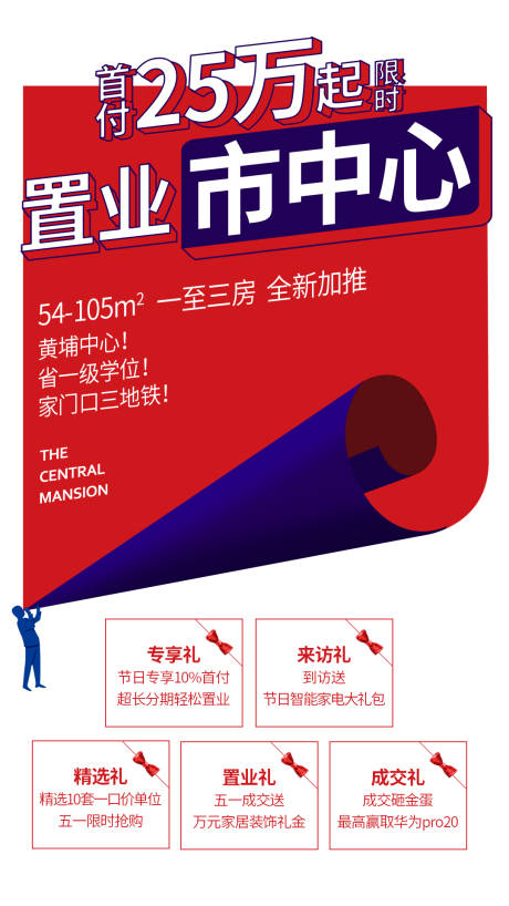 源文件下载【五重礼价值单图海报 】编号：55480016577597374