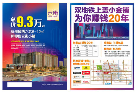 源文件下载【地产旺铺招商DM宣传单】编号：61710016479323748