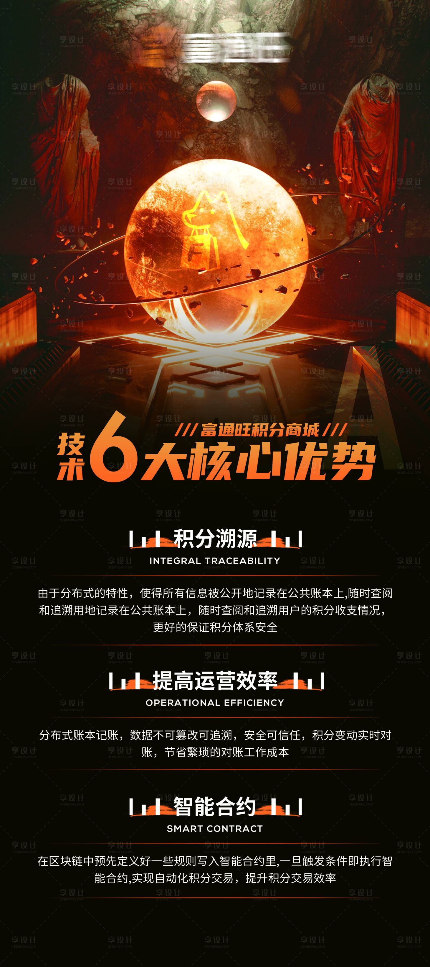 源文件下載【享設計】搜索編號：96690016958707537【區塊鏈技術海報】
