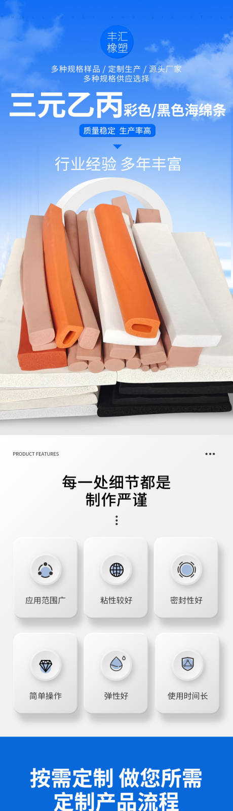 源文件下载【彩色海绵条详情】编号：45540016552489347