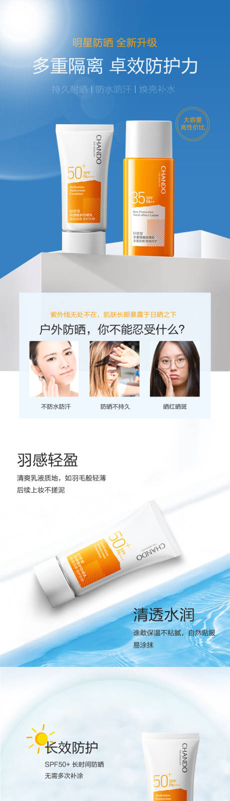 源文件下载【防晒霜产品介绍】编号：43900016586323508