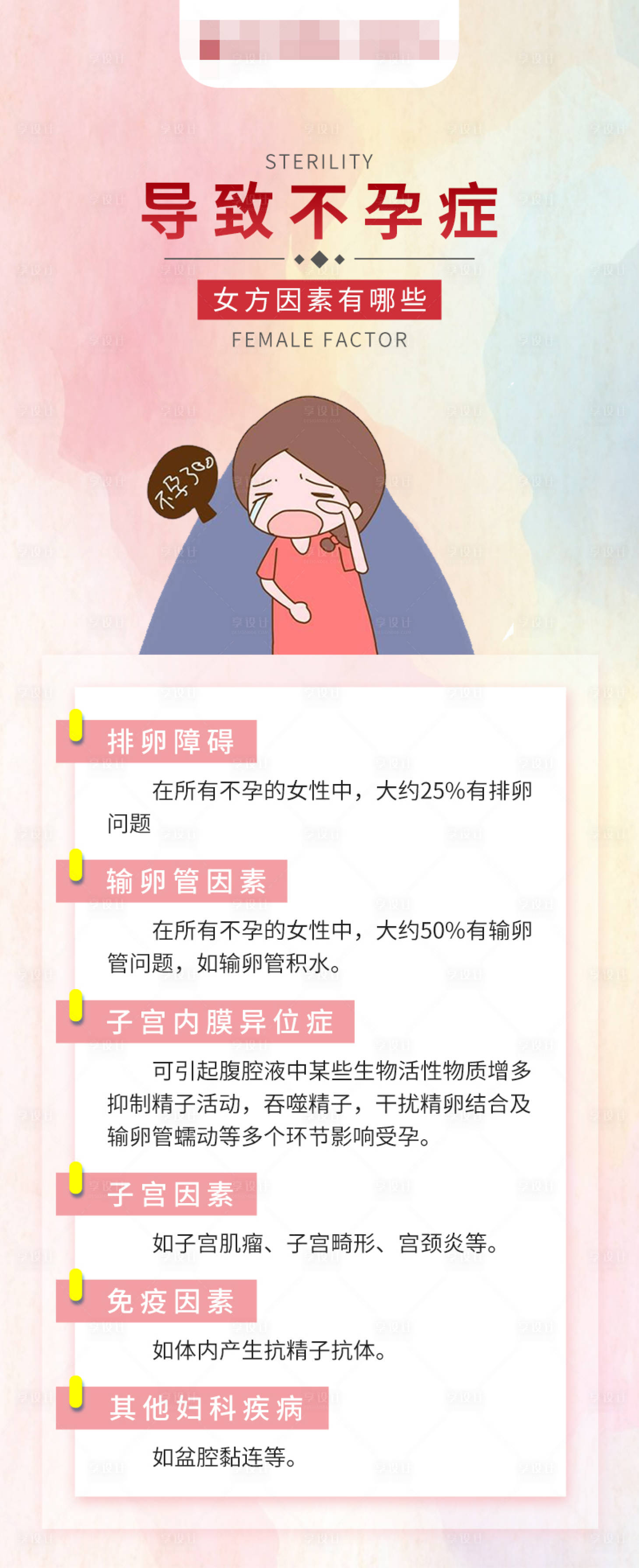 源文件下载【不孕症科普海报】编号：25930016674421925