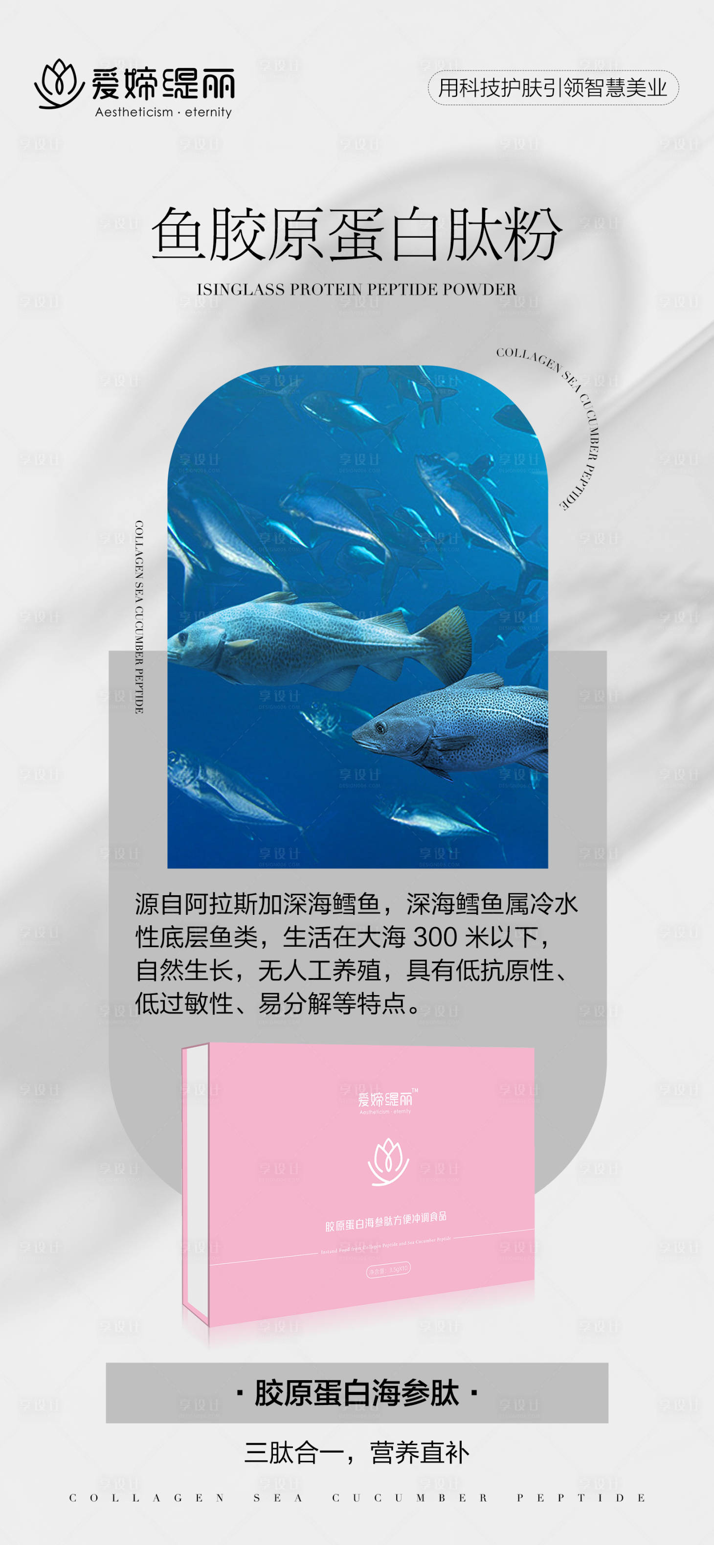 源文件下載【享設計】搜索編號：25150016732869683【醫美化妝品成分海報】