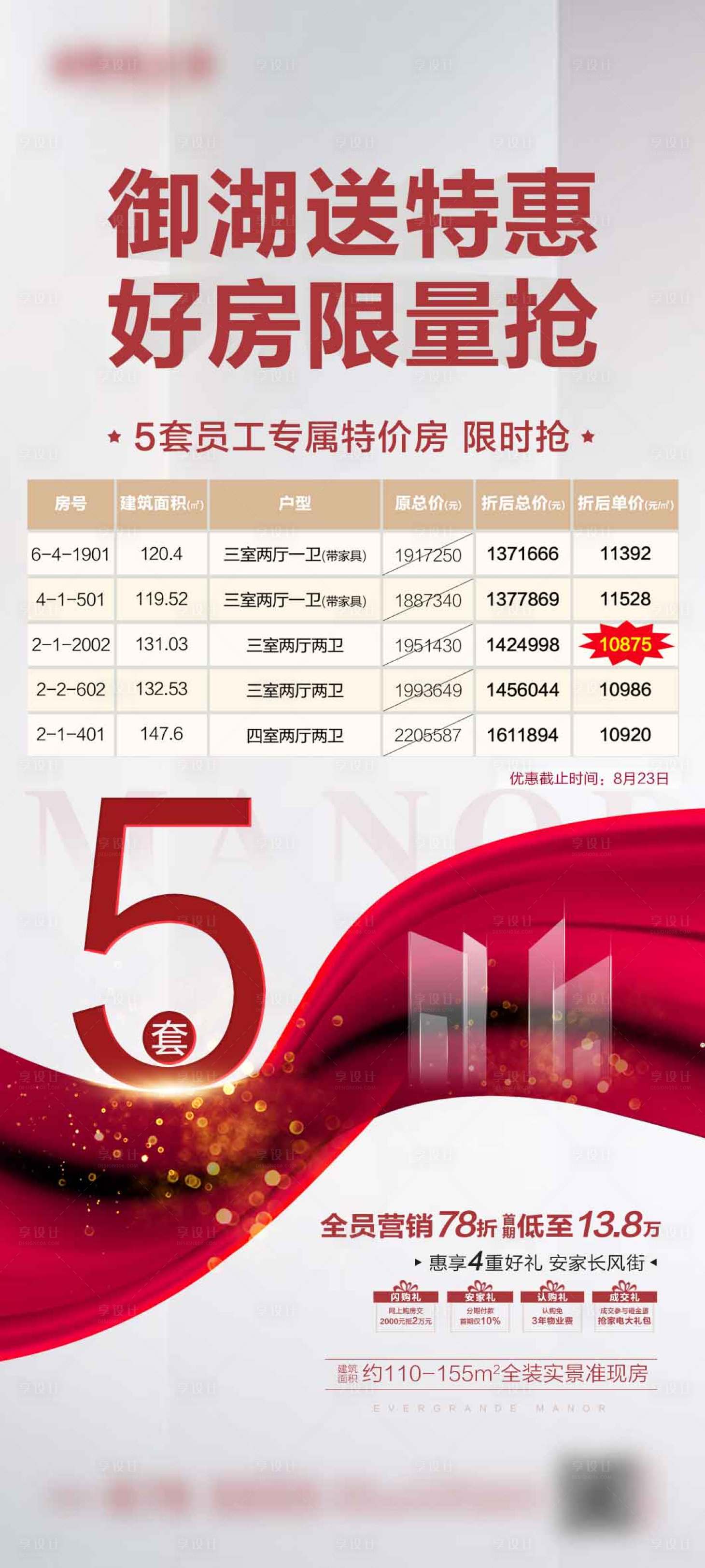 源文件下载【享设计】搜索编号：86390016558769559【地产特价房海报】