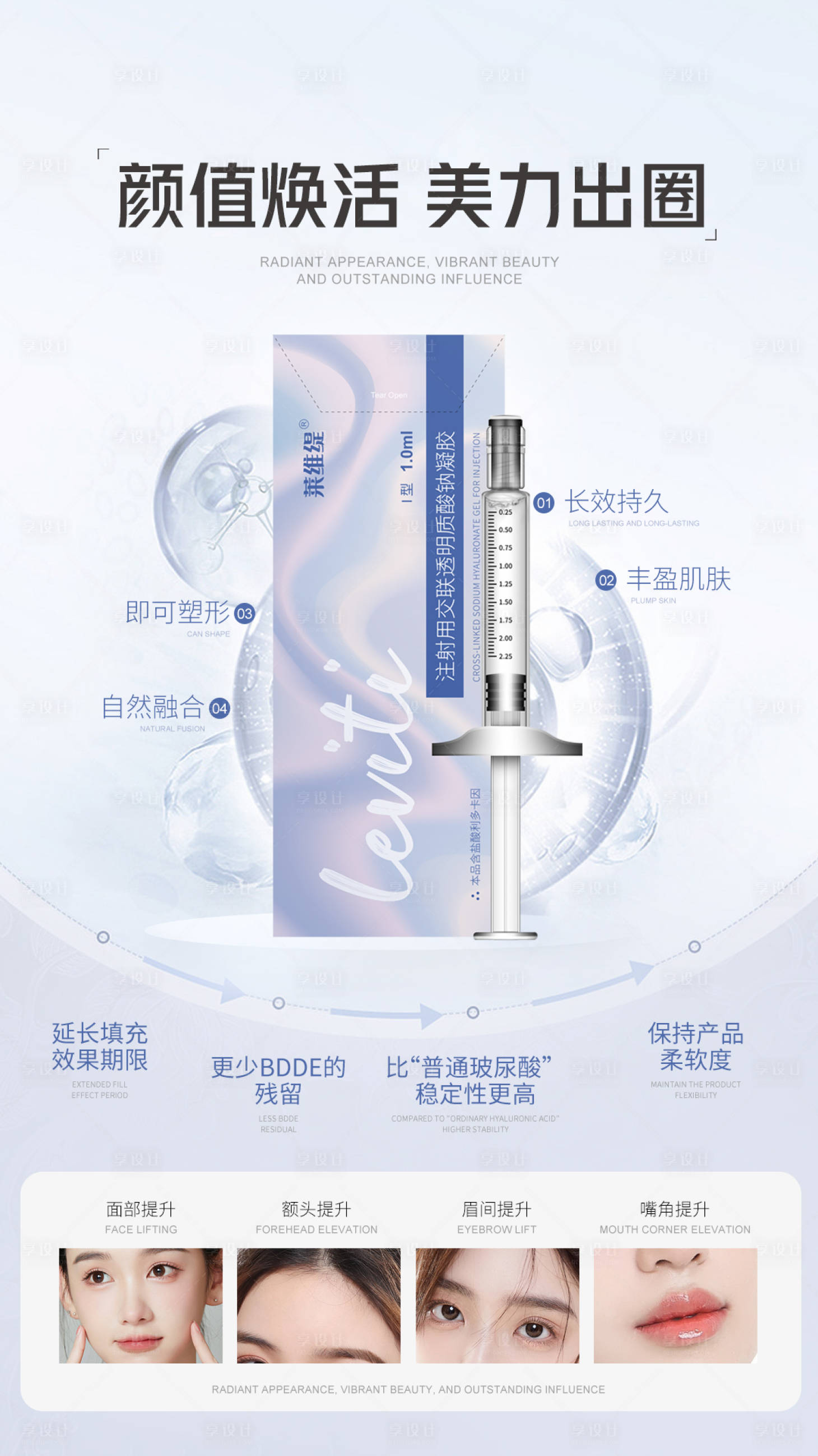 源文件下载【玻尿酸海报】编号：96030016660677494