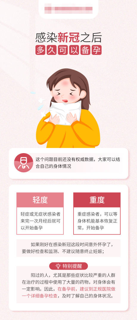源文件下载【感染新冠后备孕海报】编号：22780016973417687