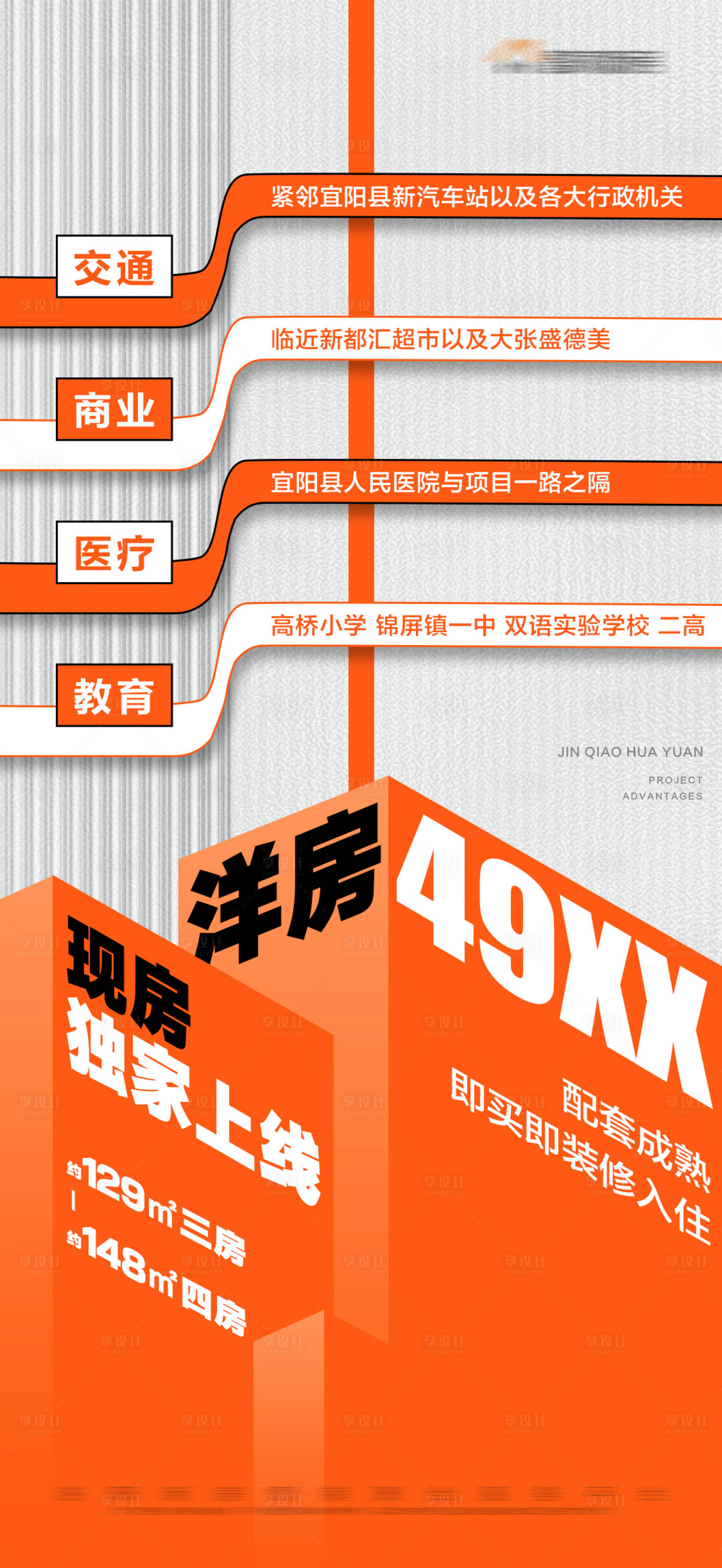 源文件下载【地产洋房海报】编号：85110016767102562