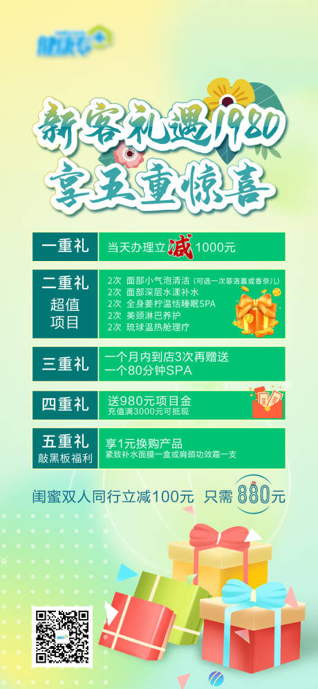 源文件下载【享设计】搜索编号：48330016920972723【五重礼活动海报】