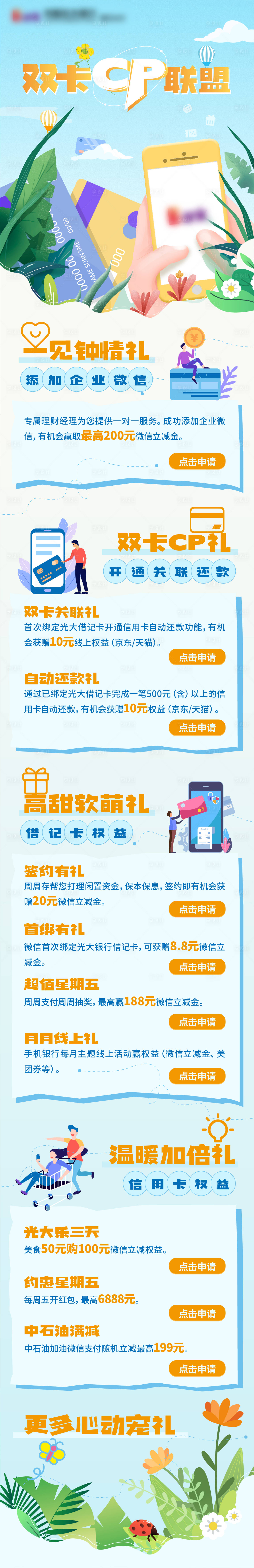 源文件下载【银行信用卡长图】编号：45240017043771262