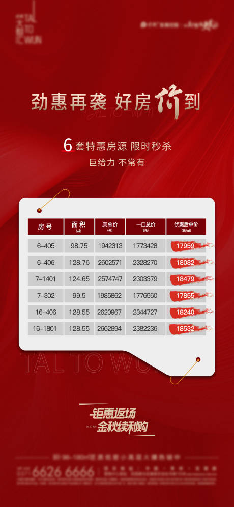 源文件下載【地產特價房海報】編號：84660017008904817