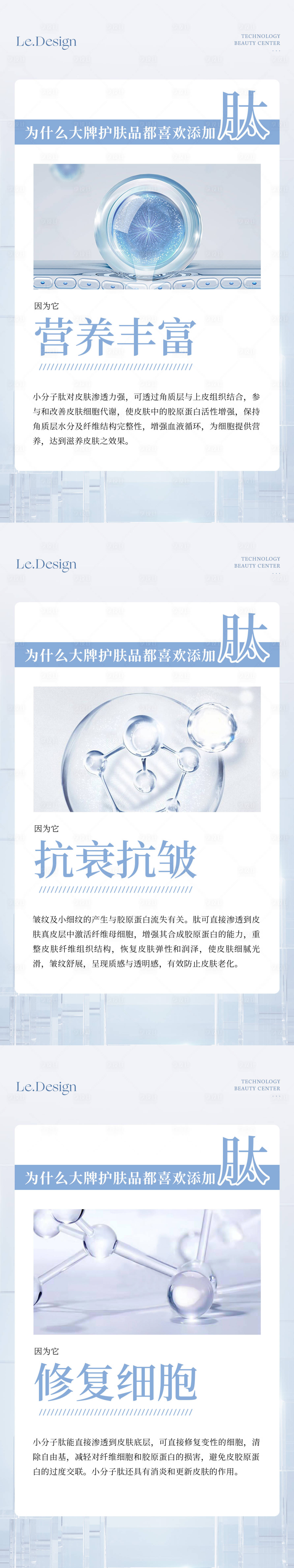 源文件下载【享设计】搜索编号：50730016909551298【肽科普海报】