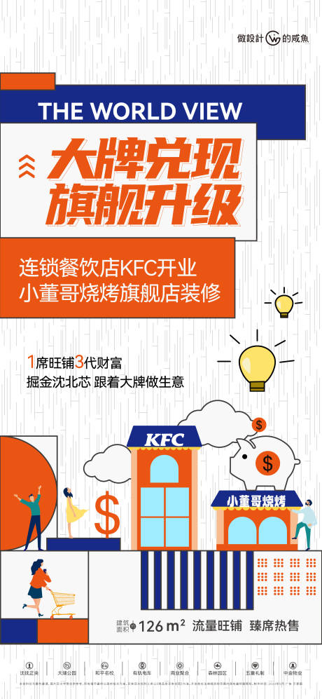 源文件下载【房地产商铺海报】编号：50090016995165108