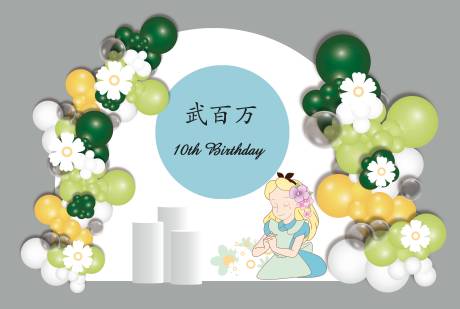 源文件下載【寶寶宴愛麗絲公主】編號：18940016517609192