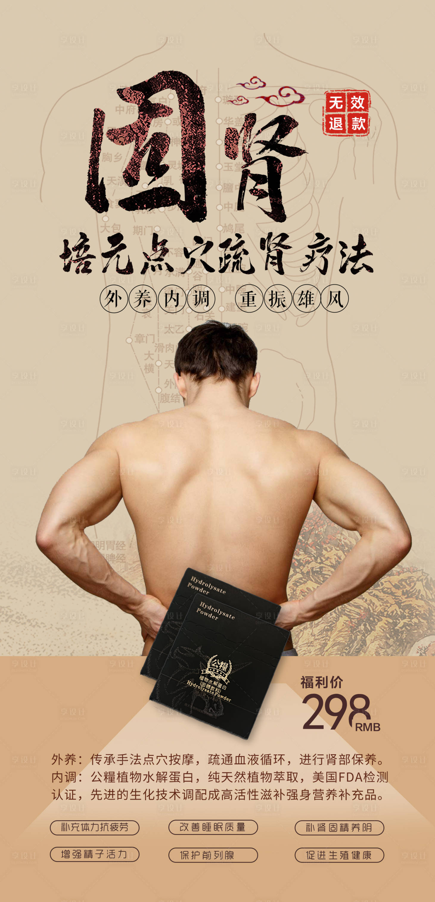 源文件下載【享設計】搜索編號：63240016829775187【中醫按摩海報 】