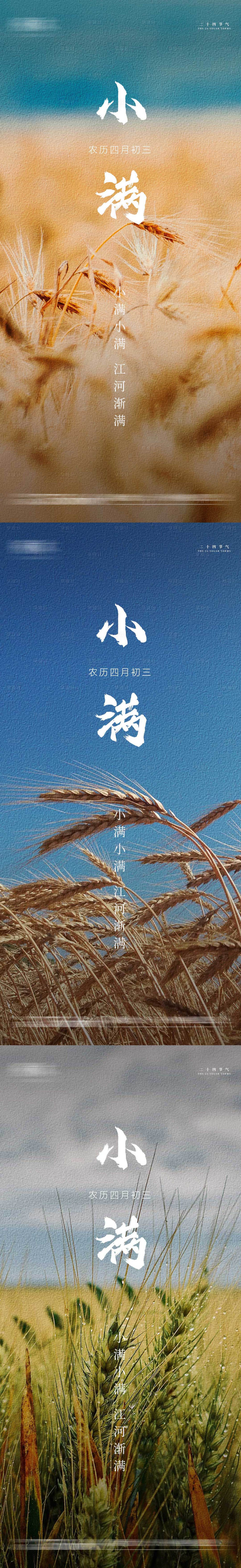 源文件下載【小滿節氣海報】編號：12870016636192821