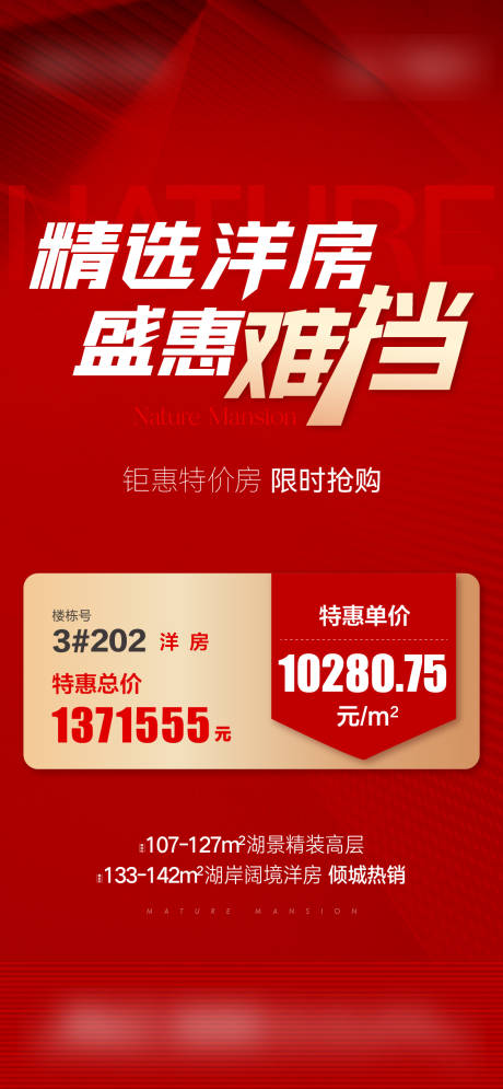 源文件下载【特价房海报】编号：20230524090924912