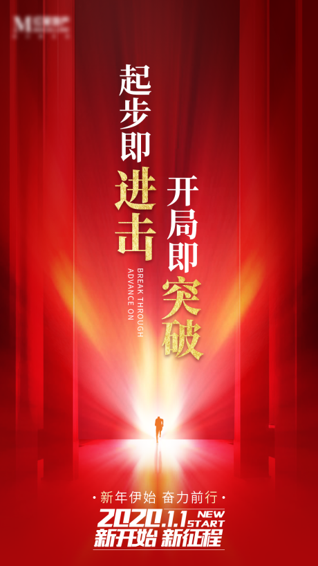 源文件下载【新年海报】编号：54770017403362935