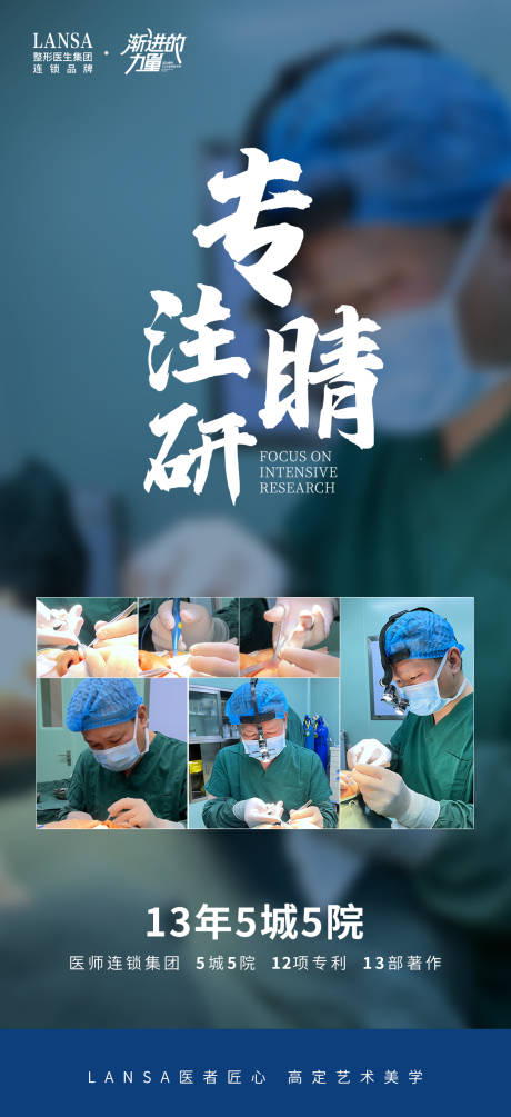 源文件下载【医美品牌医生技术专业宣传海报】编号：15400017734835809