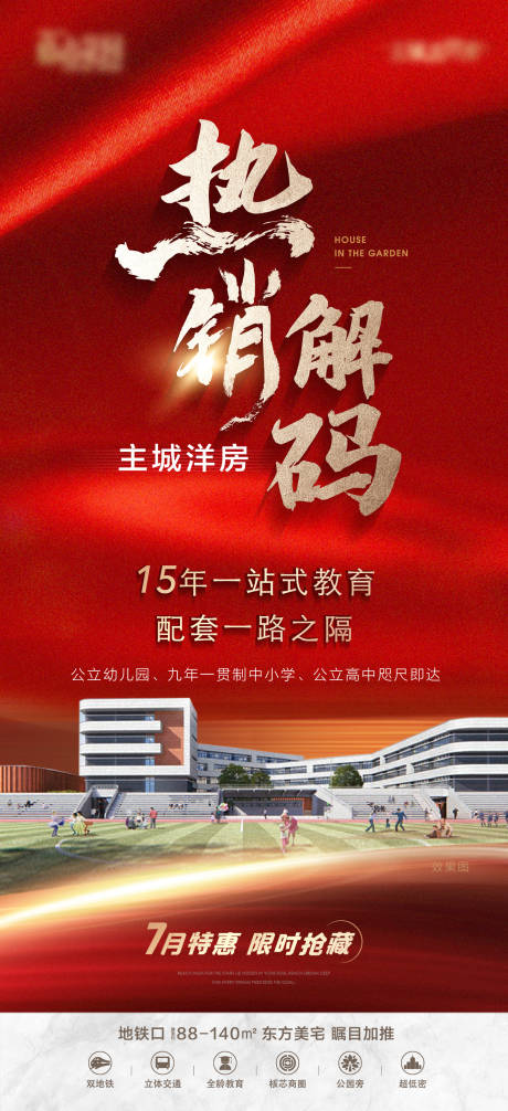 源文件下载【地产红盘价值点海报】编号：19020017327319424