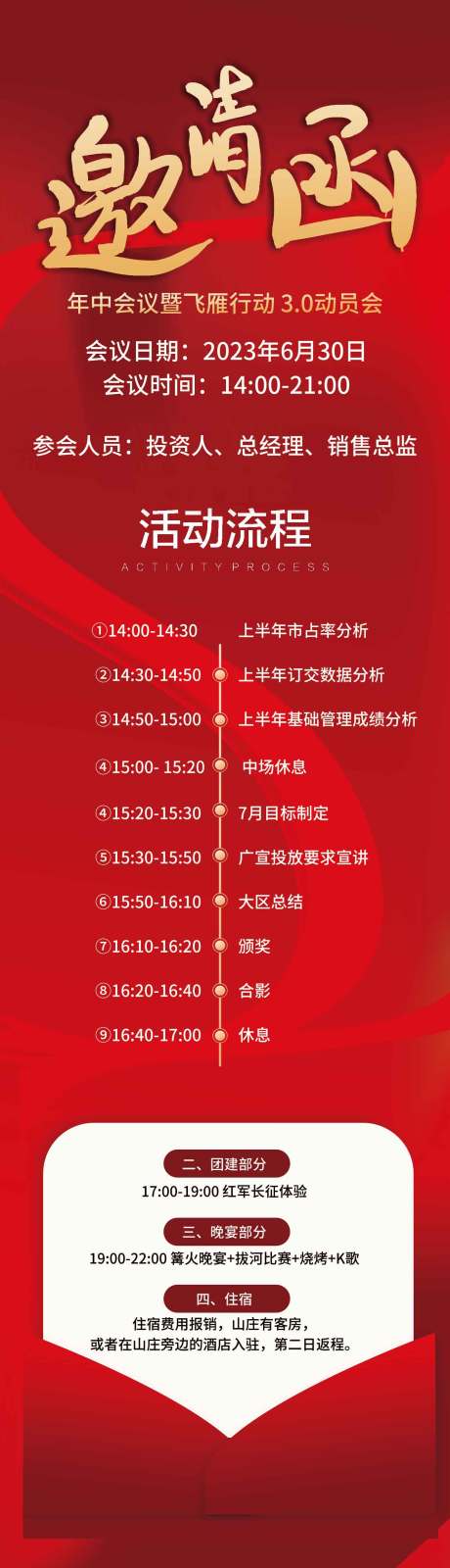源文件下载【红色大气邀请函长图】编号：14330017708596065