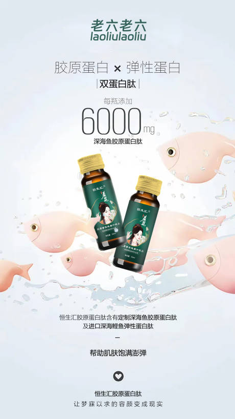 源文件下载【胶原蛋白海报】编号：64020017370832965