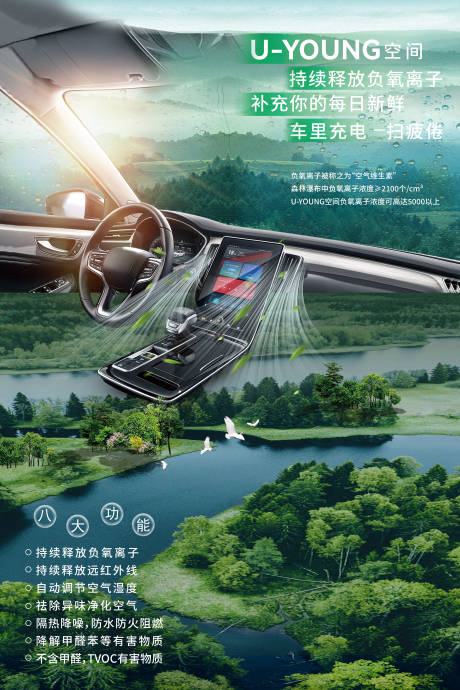 源文件下载【负离子有氧宣传海报】编号：44600017563919154