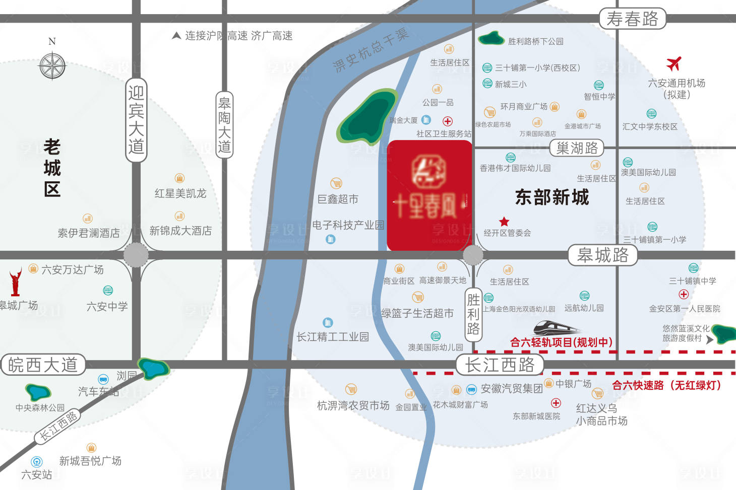 源文件下载【享设计】搜索编号：42250017598883635【中式区位图】