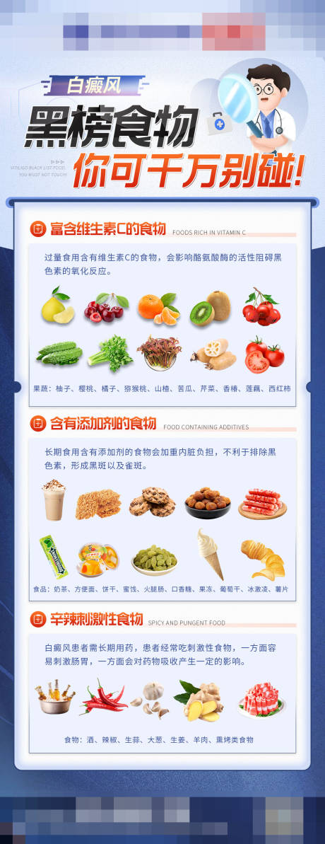 源文件下载【红黑榜食物海报】编号：92590017696295351