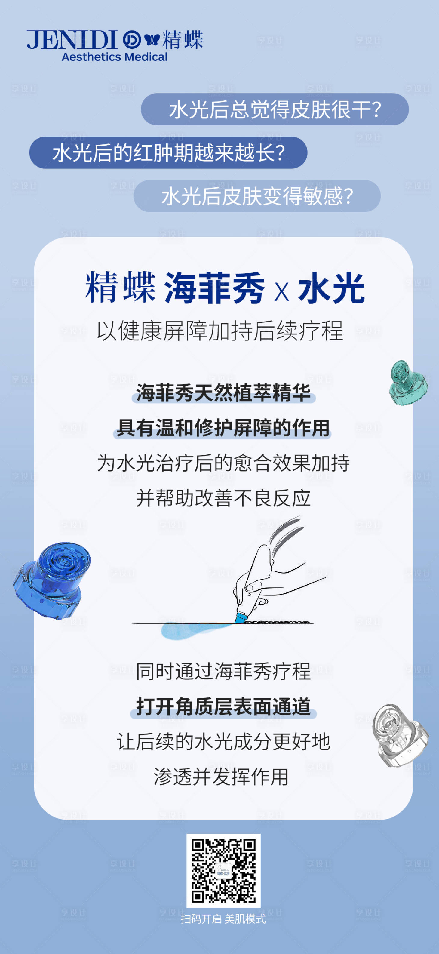 源文件下載【享設計】搜索編號：59430017532615023【醫美海菲秀科普儀器海報】
