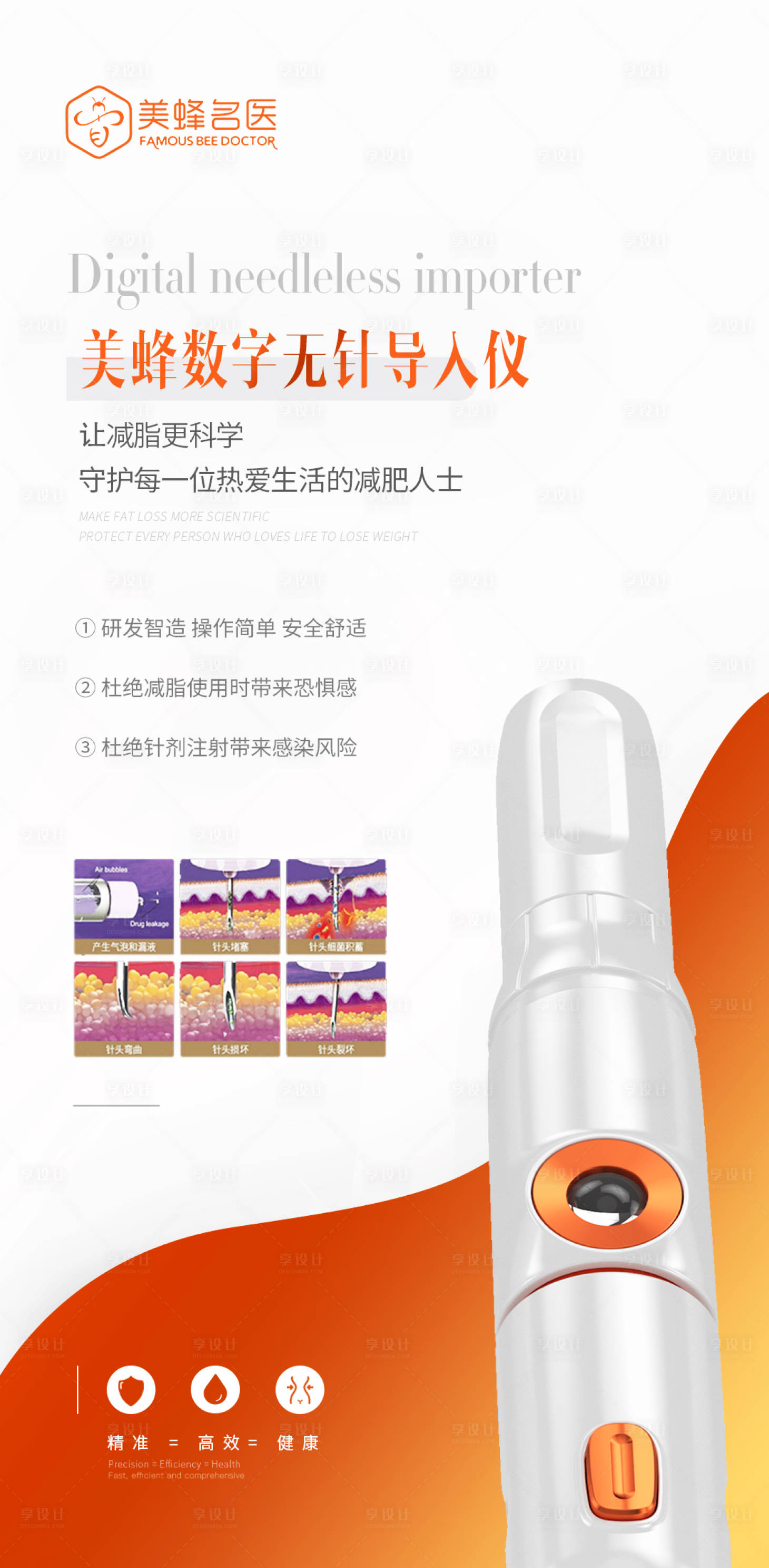 源文件下載【享設計】搜索編號：35100017076485137【醫美儀器海報】