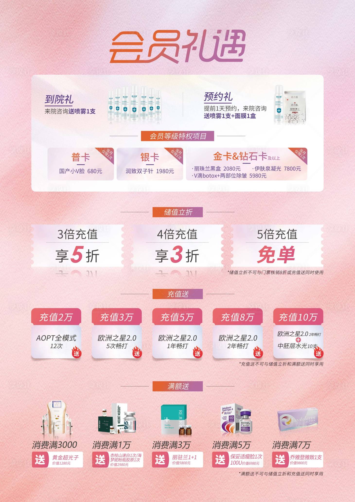 源文件下载【医美活动台卡】编号：68490017684444407