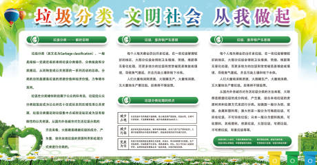 源文件下载【垃圾分类背景板】编号：34710017433027929