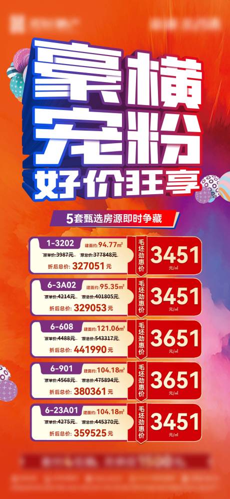 源文件下载【地产特价房海报】编号：92850017460491552