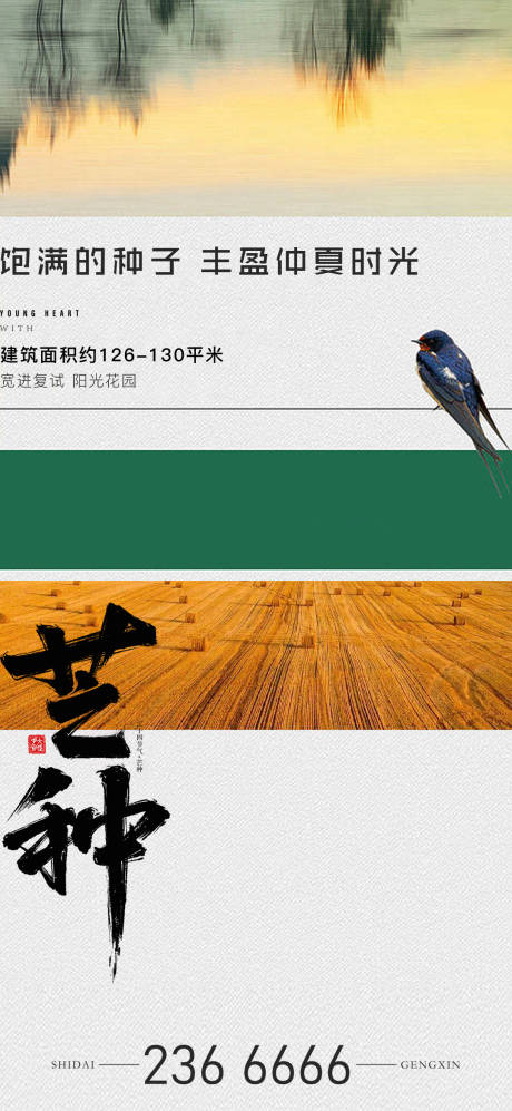 源文件下载【芒种海报】编号：55300017106552008