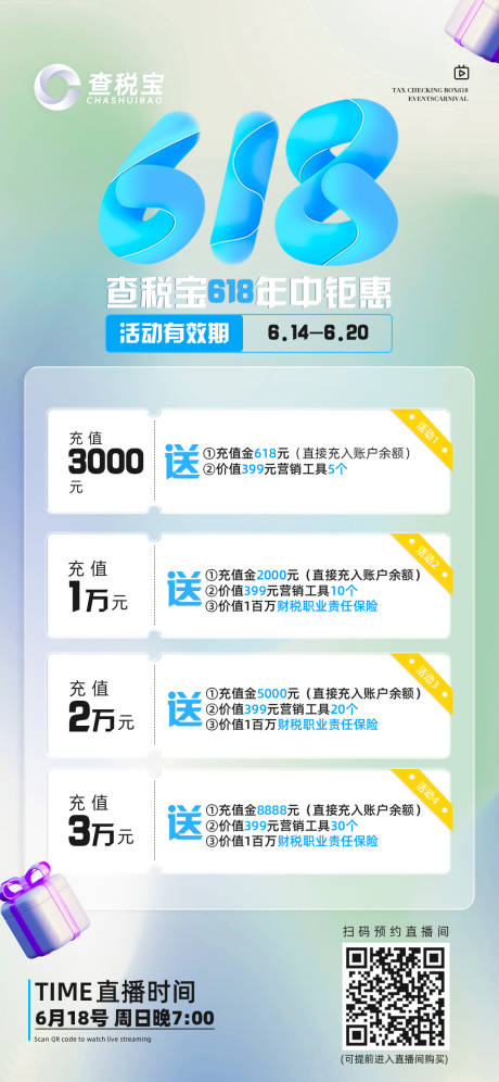 源文件下载【618活动海报】编号：20230615103456361