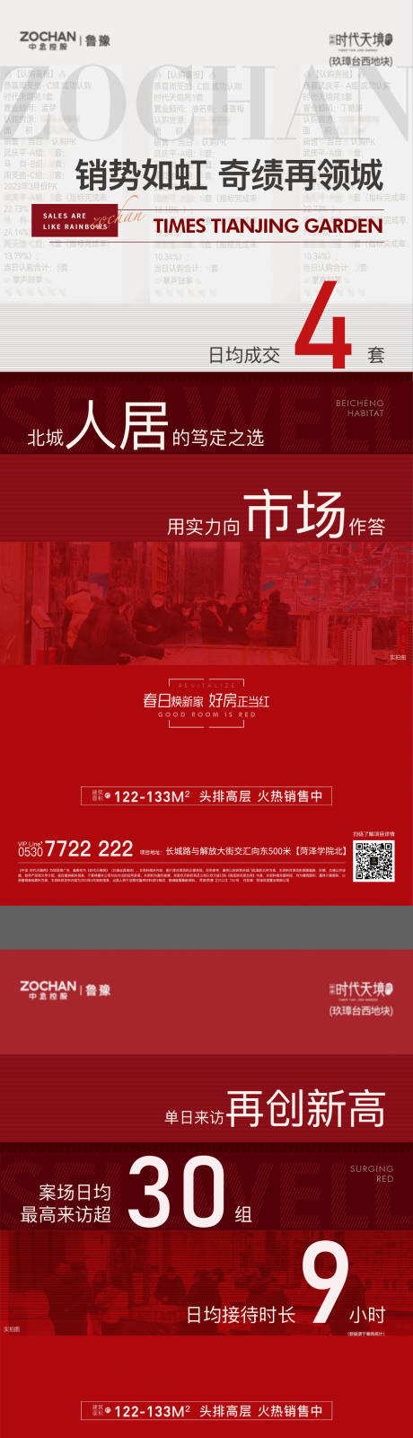 源文件下載【紅色熱銷數據系列海報】編號：92500017125053511