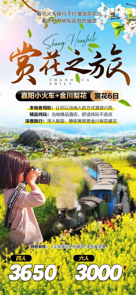 源文件下载【嘉阳小火车旅游海报】编号：94060017569515063