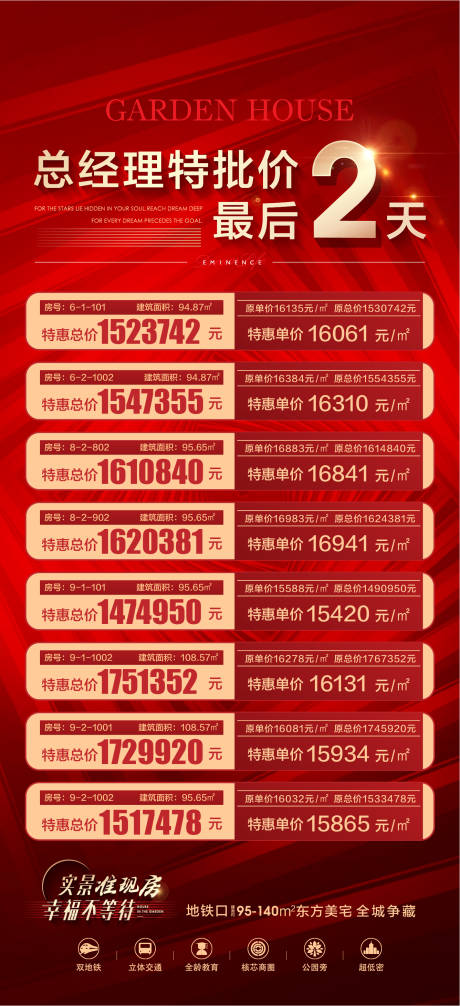 源文件下载【地产特价房源海报】编号：16410017278085421