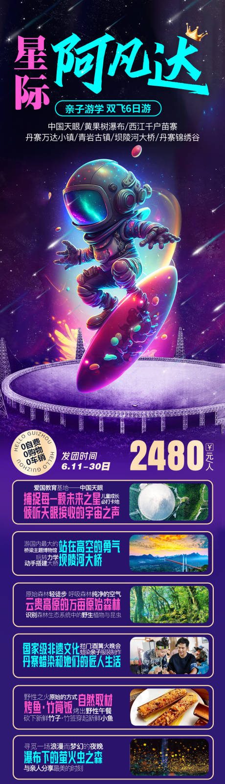 源文件下载【享设计】搜索编号：68580017210833129【赛博朋克旅游长图海报】