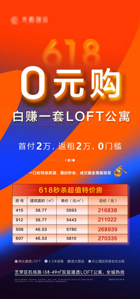 源文件下载【地产618特价房海报】编号：26820017354587256
