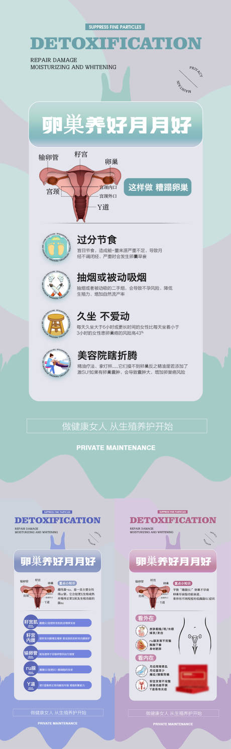 源文件下载【私密养护海报】编号：19030017590504681